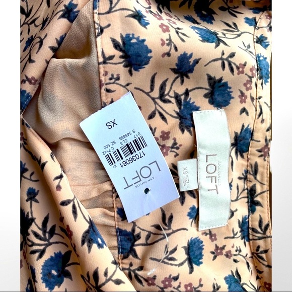 💖 HOST PICK X 2🦄 Ann Taylor | LOFT | Midi Dress | NWT | XS - Picture 8 of 15
